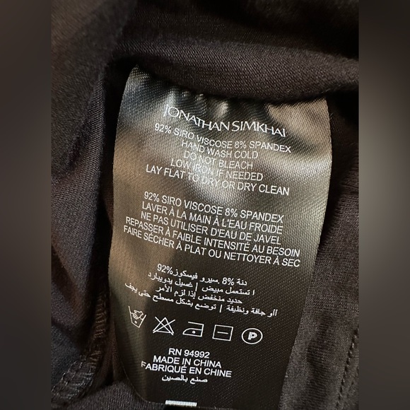 Jonathan Simkhai JENEEN WRAP TOP, size Small NWT! - Picture 11 of 12